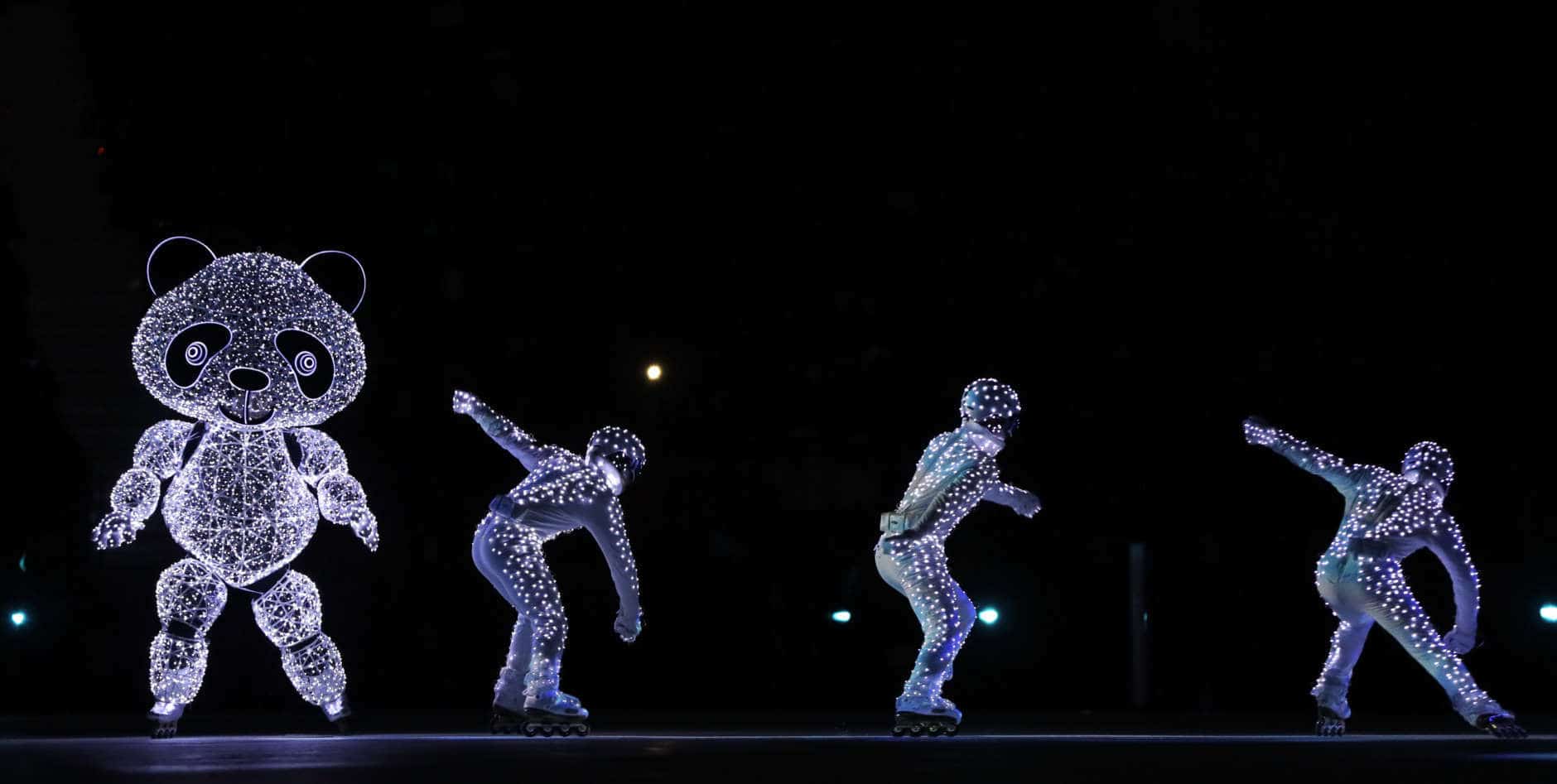 Performers participate in the closing ceremony of the 2018 Winter Olympics in Pyeongchang, South Korea, Sunday, Feb. 25, 2018. (AP Photo/Kirsty Wigglesworth)