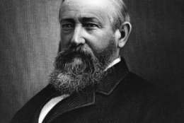 Benjamin Harrison, the 23rd President of the United States. Elected in 1888, Harrison was the grandson of William Henry Harrison, the 9th President of the United States.   (Photo by Hulton Archive/Getty Images)