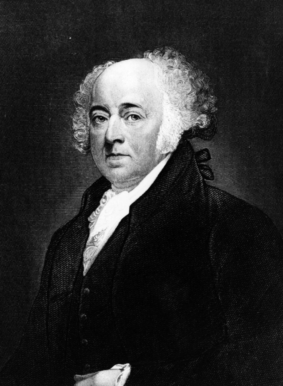 circa 1796:  John Adams (1735 - 1826), the 2nd President of the United States of America (elected 1796).  (Photo by Hulton Archive/Getty Images)