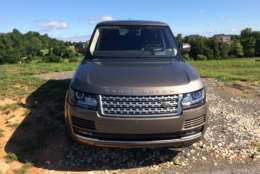  Parris said the model he drove was on the lower scale for Range Rover trim levels at just $93, 645. (WTOP/Mike Parris) 