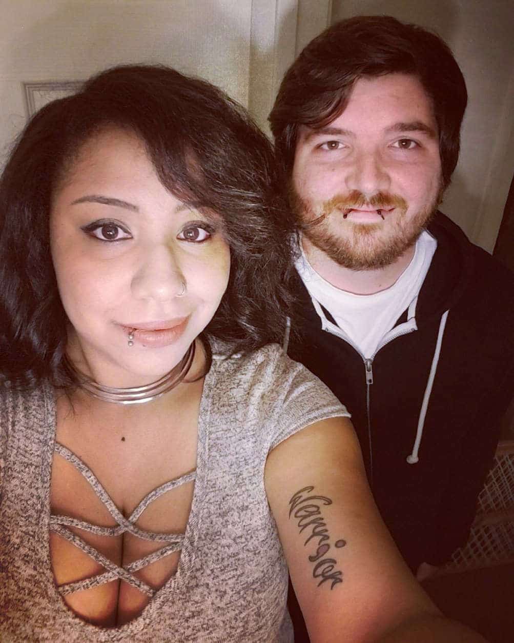 Brittany Young and Josh Landry of Richmond, Va., said that the Lovings ordeal still resonates with them as an interracial couple, more than 50 years after the case was decided. (Courtesy Capital News Service)