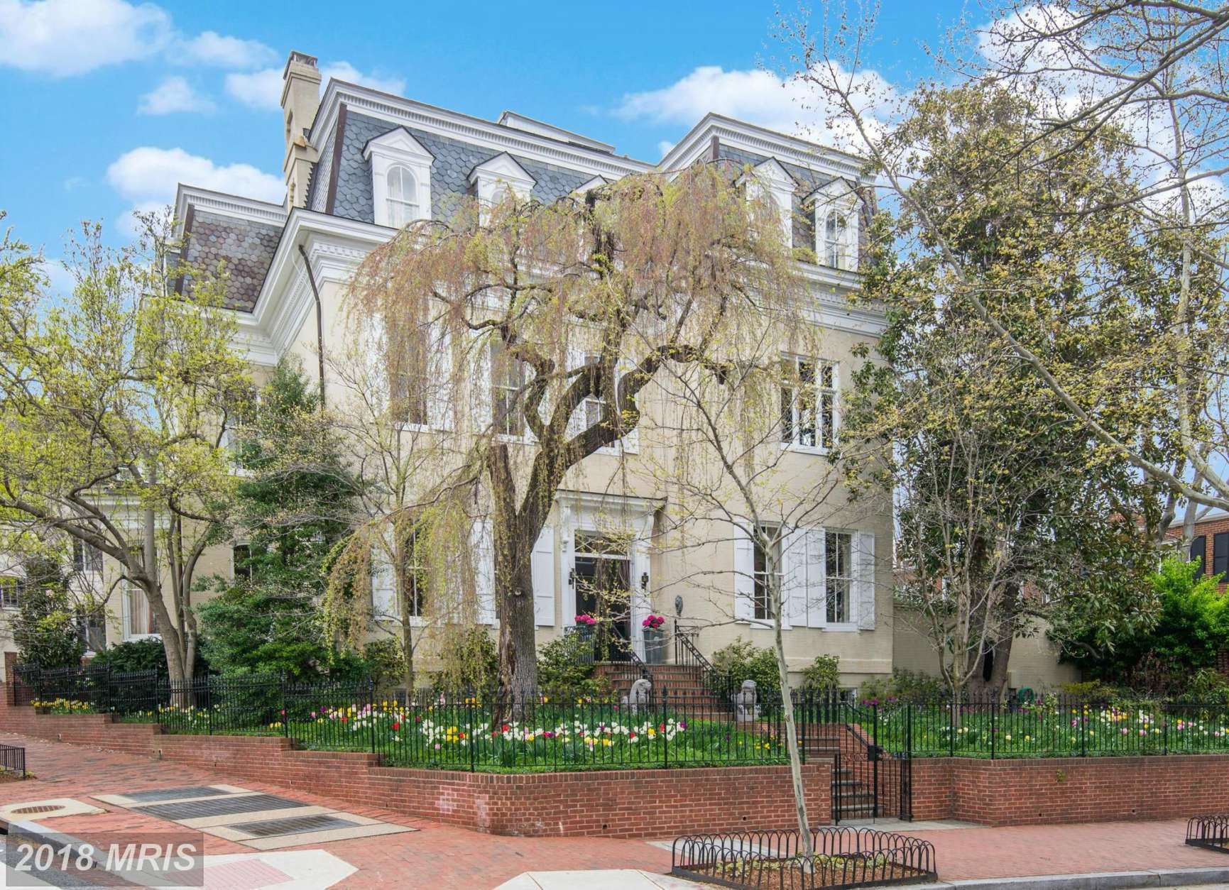 1. $7,365,000
3053 P Street Northwest
Washington, D.C. 
Built in 1875, this Georgetown mansion has eight bathrooms and nine bedrooms. 
(Courtesy Bright MLS) 