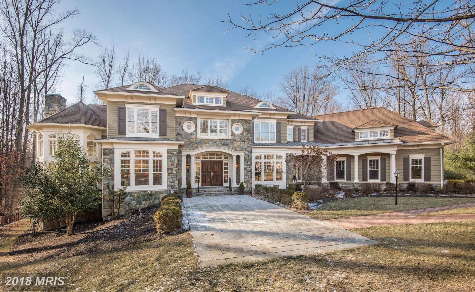 9. $2,950,000

7849 Westmont Lane
McLean, Virginia

This colonial-style home was built in 2006 and includes seven bedrooms and full bathrooms. (Courtesy Bright MLS)