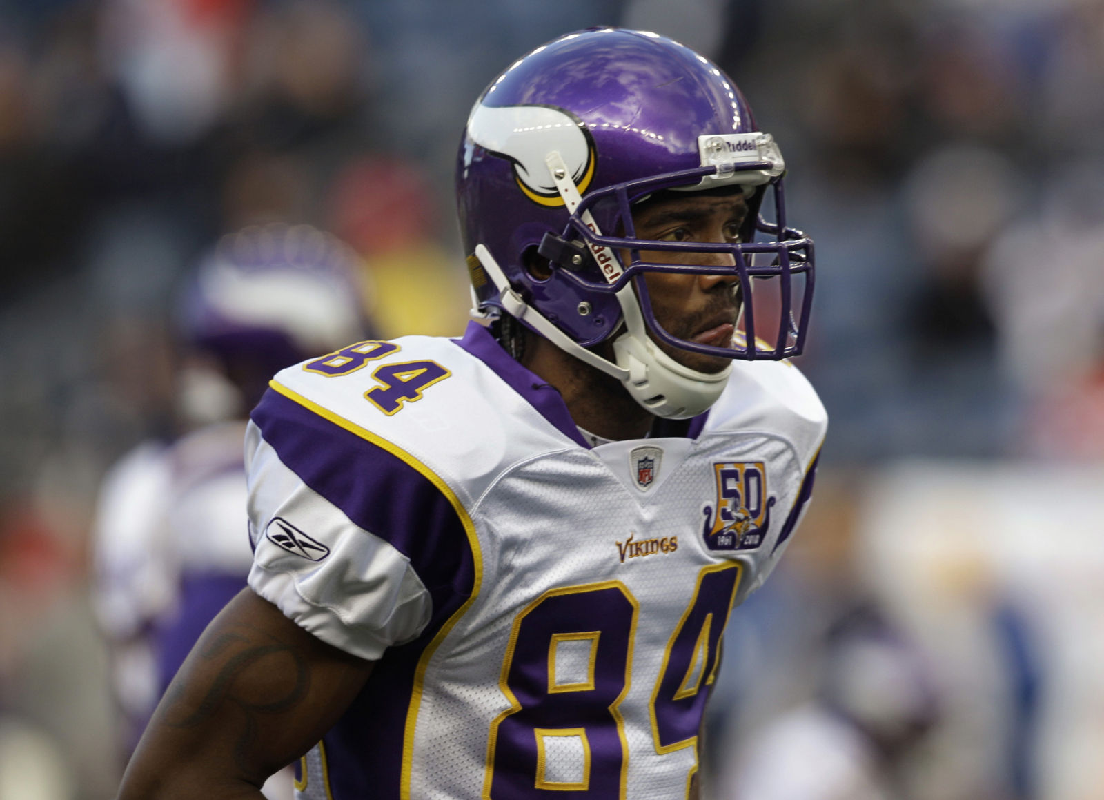 Wide reciever Randy Moss also made it in his first yearof elgibility. Moss burst onto the scene with the Vikings in 1998 and wound up playing for five teams. File. (AP Photo/Stephan Savoia, File)