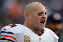 Lewis will be joined by fellow linebacker Brian Urlacher who made also made it on his first year on the ballot. File. (AP Photo/Joe Howell)