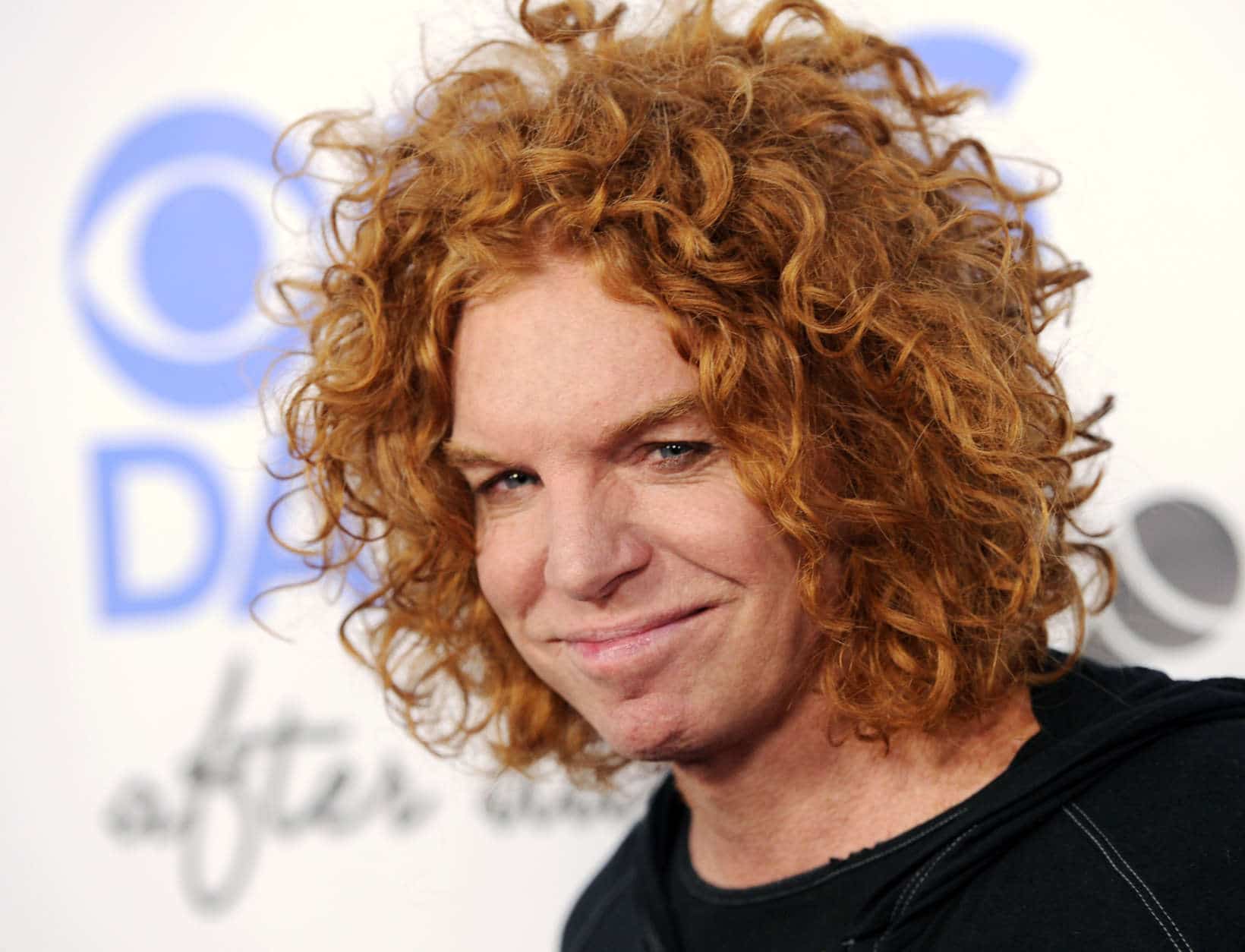 Comedian Carrot Top arrives at the CBS Daytime After Dark comedy event at The Comedy Store on Tuesday, Oct. 8, 2013 in West Hollywood, Calif. (Photo by Chris Pizzello/Invision/AP)