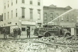 The corner of Seventh and P streets. (Courtesy D.C. Fire and EMS Museum)