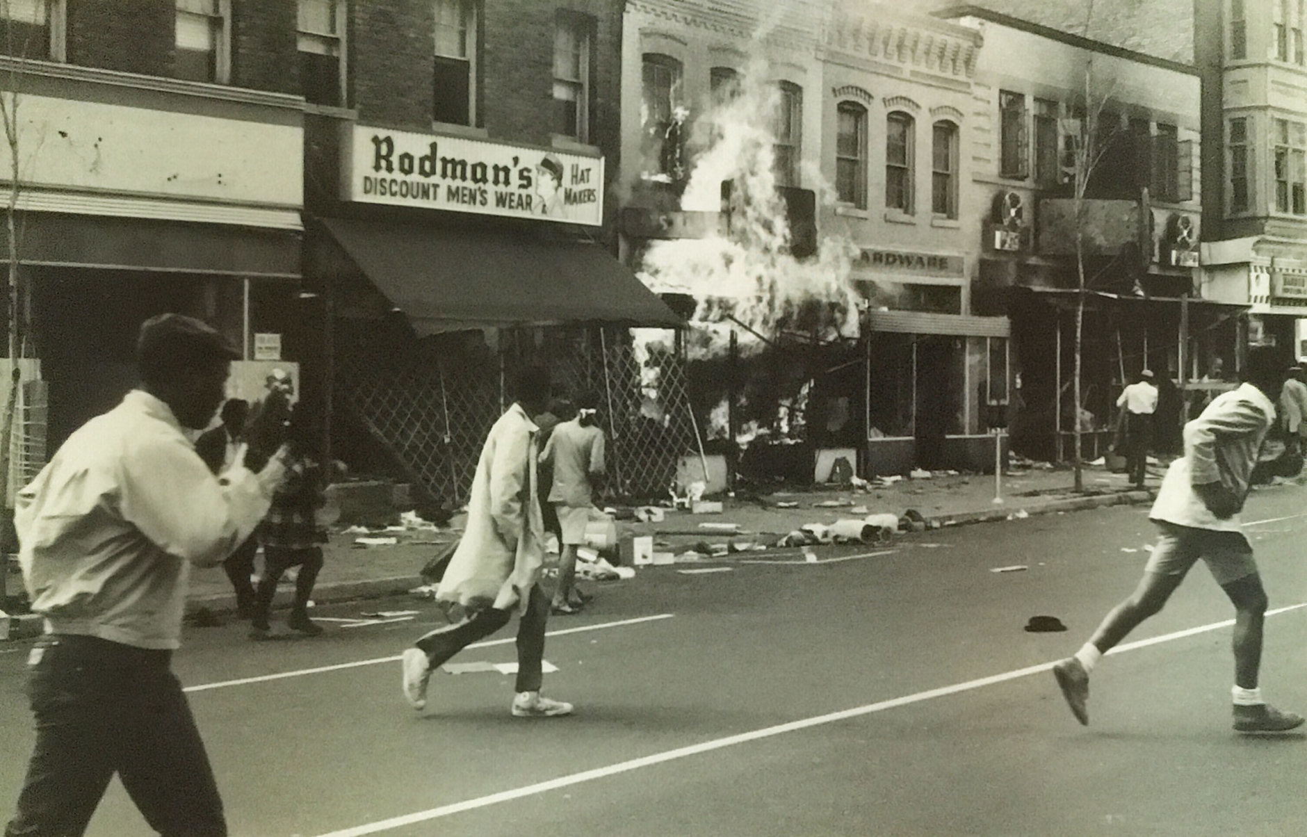 The 1800 block of Seventh Street. (Courtesy D.C. Fire and EMS Museum)