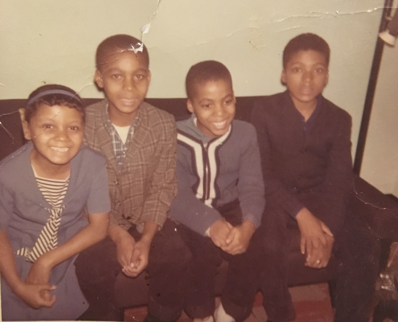 The Lawson children a few years before Vincent's disappearece amid the unrest during the 1968 riots. Vanessa and Vincent (middle) were "like two peas in a pod," Vanessa Lawson Dixon recalls. (Courtesy Vanessa Lawson Dixon)