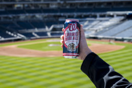 Devils Backbone debuted Earned Run Ale as a draft at its Left Field Lounge bar at Nationals Park last year. (Credit: Devils Backbone)