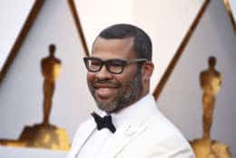 Jordan Peele arrives at the Oscars on Sunday, March 4, 2018, at the Dolby Theatre in Los Angeles. (Photo by Jordan Strauss/Invision/AP)
