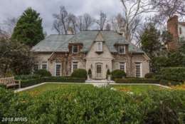 6. $3.295 million 
2908 45th St. NW 
Washington, D.C. 

This French country-style home was built in 1928 and has four full baths, two half-baths and five bedrooms. (Courtesy Bright MLS)
