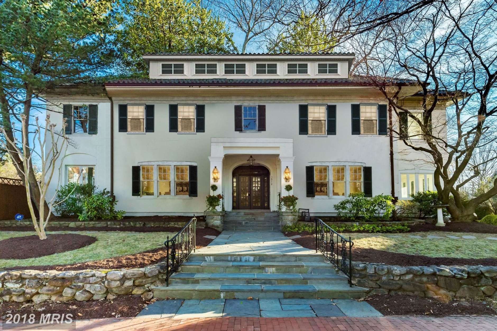 3. $4.2 million 
3512 Lowell St. NW 
Washington, D.C. 

This villa-style home was built in 1917 and has seven full baths, one half-bath and six bedrooms. (Courtesy Bright MLS)
