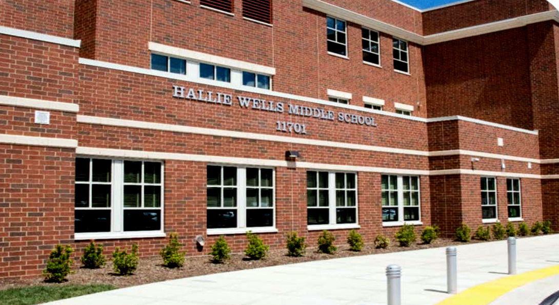 Hallie Wells Middle School in Montgomery County was named the grand prize winner of $10,000. The funds will go to support the school's "Empower Hour" program, which gives students a chance to explore extracurricular activities, like robotics, without the stress of grades. (Courtesy Hallie Wells Middle School)