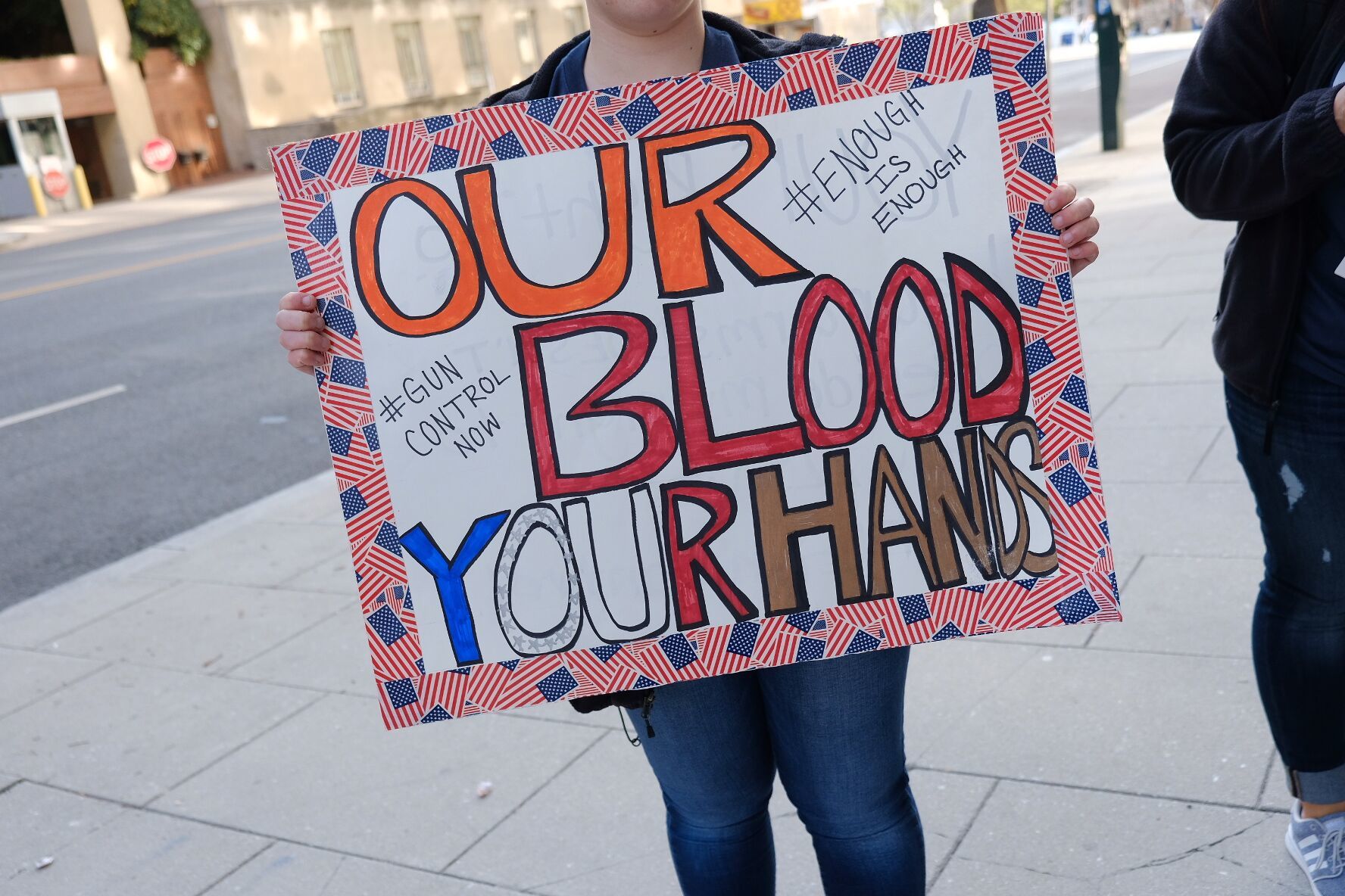 A protester's sign at the March for Our Lives rally in D.C. (Courtesy Shannon Finney Photography/<a href="https://www.shannonfinneyphotography.com/index" target="_blank" rel="noopener noreferrer">shannonfinneyphotography.com</a>)