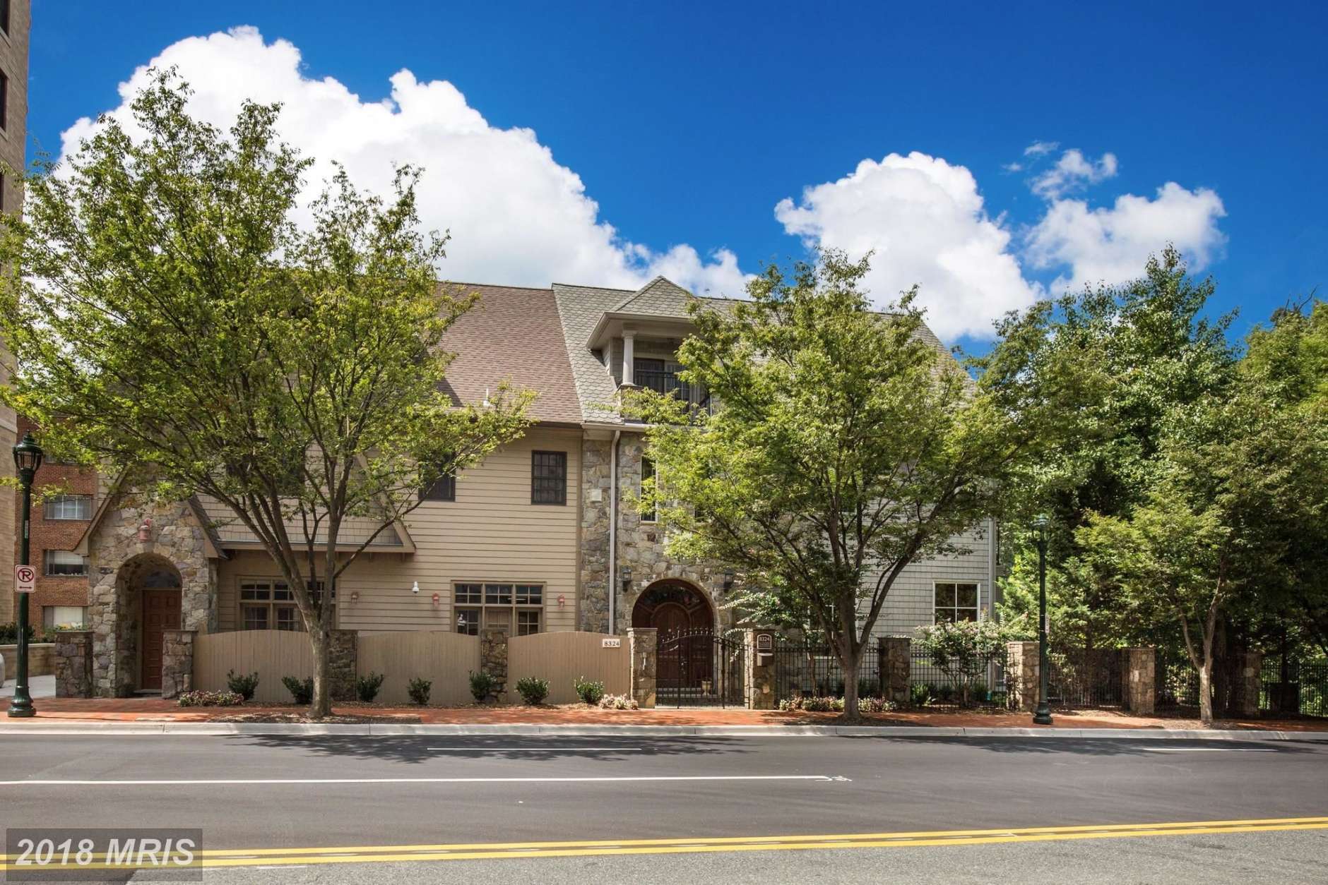 5. $3.3 million
8324 Woodmont Avenue  
#1 
Bethesda, Maryland 

This duplex has seven full baths, 2 half-baths and seven bedrooms. (Courtesy Bright MLS)

