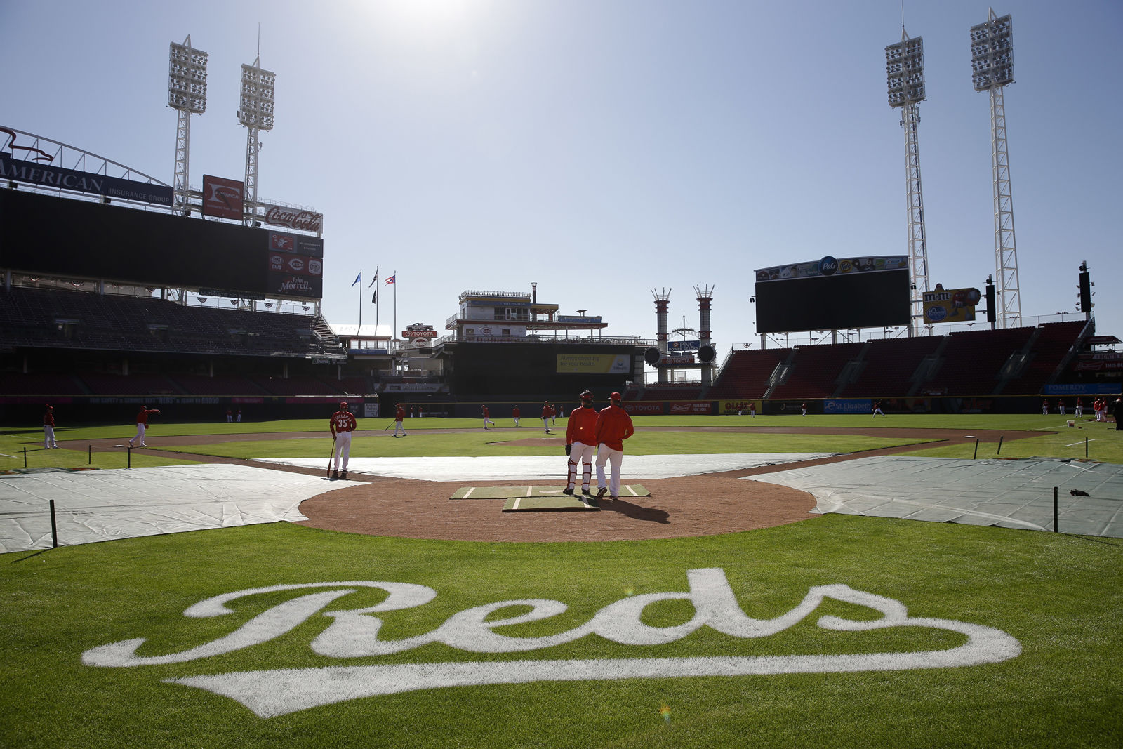 Great American Ballpark, home of the Cincinnati Reds, is No. 27 on the list. Built in 2002 on the shore of the Ohio River, it costs $55.17 to see the Reds play at home. File. (AP Photo/John Minchillo)