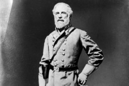 Confederate Gen. Robert E. Lee poses in his uniform during the American Civil War, 1861-65.  (AP Photo)