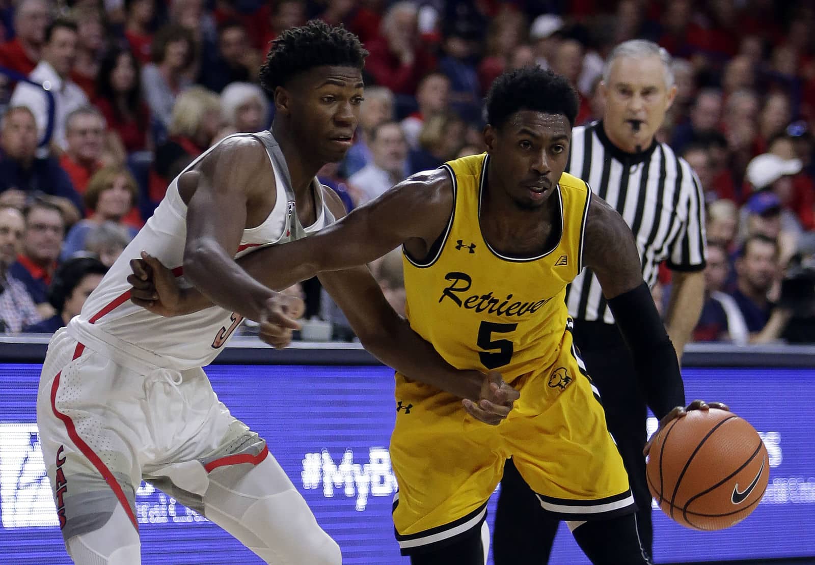 University of Maryland Baltimore County men's basketball team punched their ticket to the NCAA Tournament with a win over Vermont. It's their first trip to the tournament in 10 years. File. (AP Photo/Rick Scuteri)