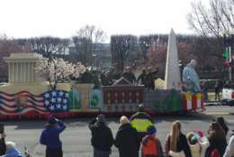 The parade's website says this year's theme was "showcasing DC Irish culture." (WTOP/Kathy Stewart)