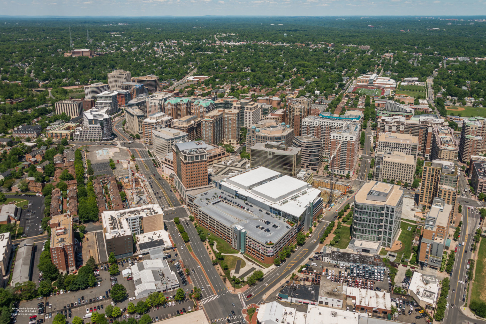 A rendering of the Ballston Quarter redevelopment. (Courtesy Forest City)