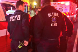 he group had been in New York, and some of them had shown symptoms before arriving, officials said. (Courtesy D.C. Fire and EMS)