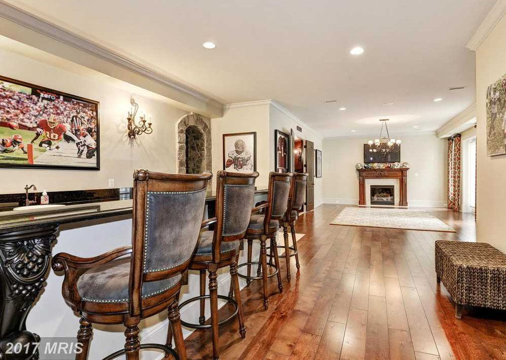 Inside the Leesburg mansion, which is listed for $2.69 million. (Courtesy Century 21)