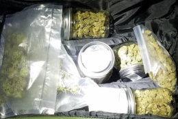 D.C. police made two dozen arrests and sezied a "mass amount" of marijuana in January from one establishment. "This definitely looks like more than the legal amount to us!" the department tweeted. (Courtesy D.C. police via Twitter)