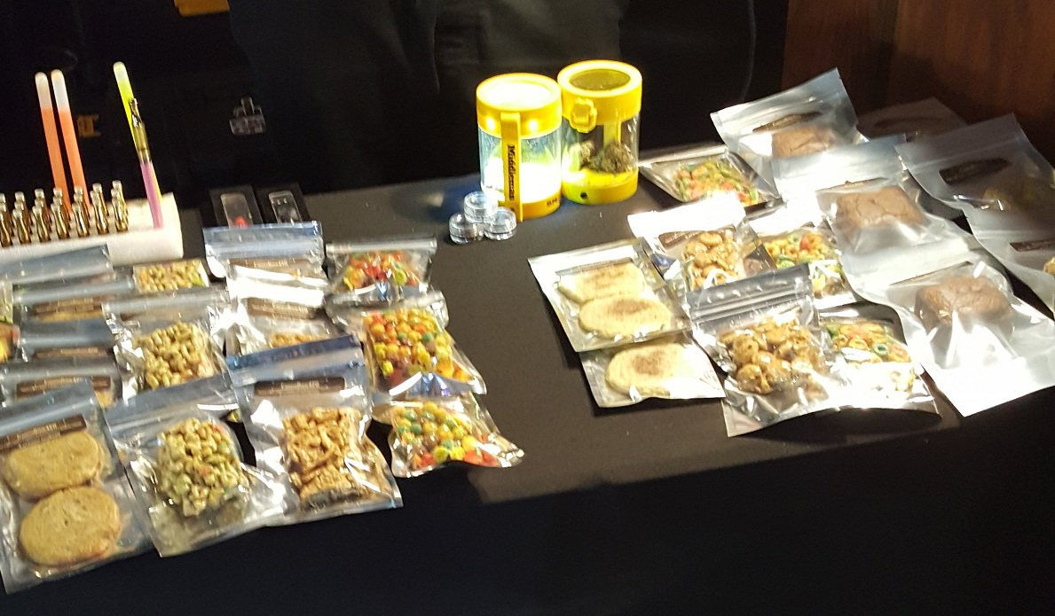 D.C. police made two dozen arrests and sezied a "mass amount" of marijuana in January from one establishment. "This definitely looks like more than the legal amount to us!" the department tweeted. (Courtesy D.C. police via Twitter)
