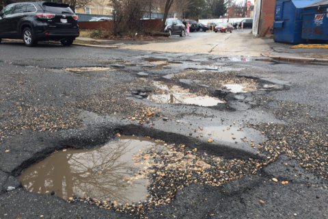 Want to report a damaging pothole in Montgomery County? Here’s how