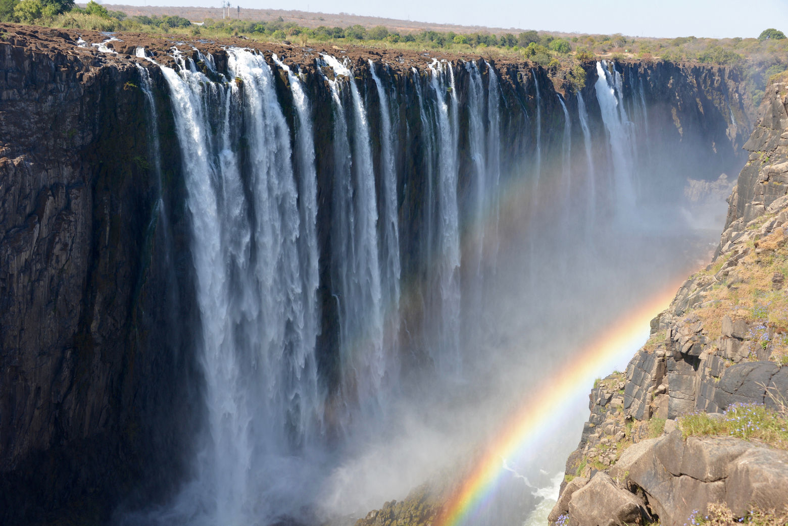 Victoria Falls, Zambia-Zimbabwe border