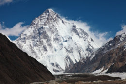 View of K2 from Concordia plateau.