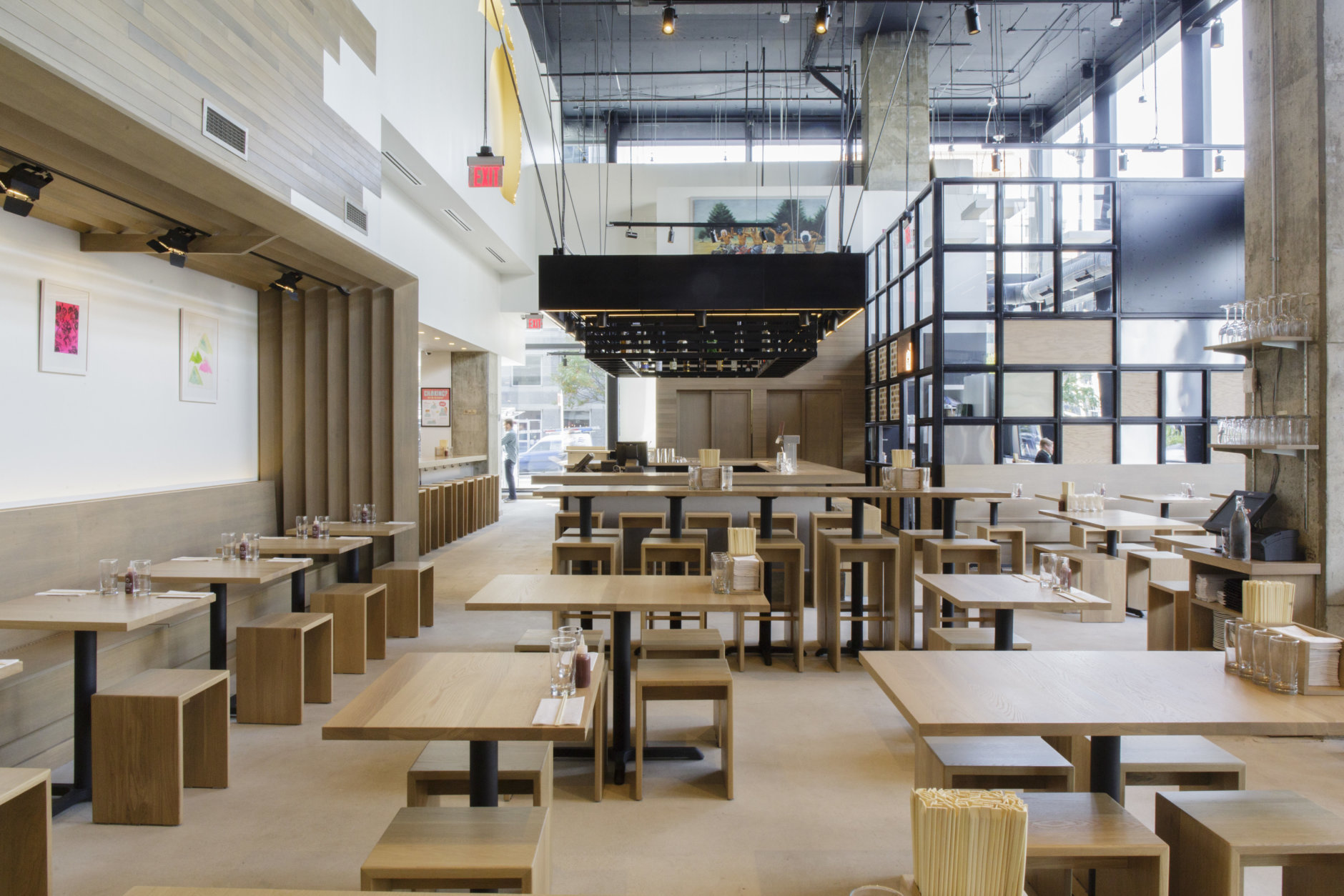 With Momofuku, simplicity and functionality were consistent themes in their design approach, //3877's David Tracz said. (Courtesy of //3877; photo by Gabriele Stabile)