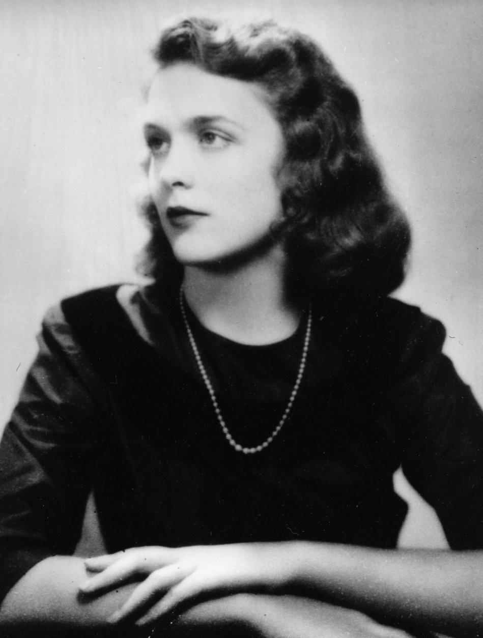 Barbara Pierce, the future Barbara Bush, is shown in her graduation photo from Ashley Hall, a finishing school in Charleston, S.C., in 1943.  (AP Photo)