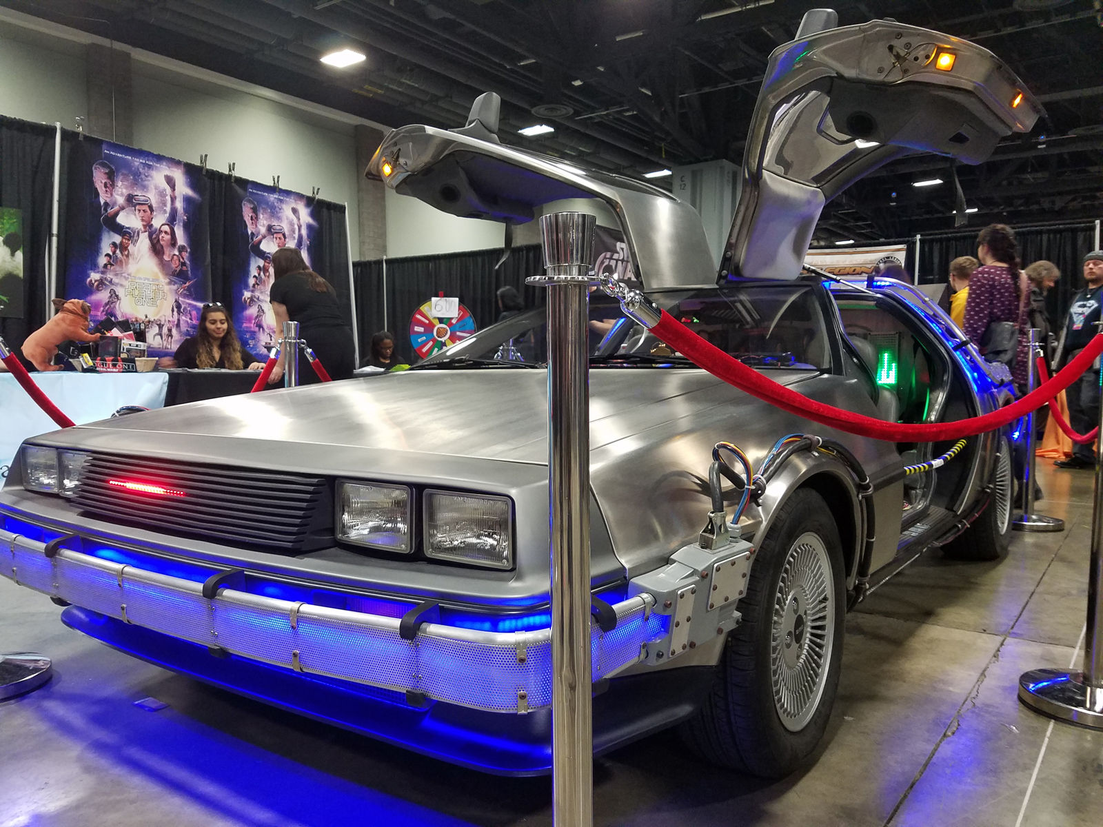 The DeLorean from "Back to the Future." (WTOP/Will Vitka)