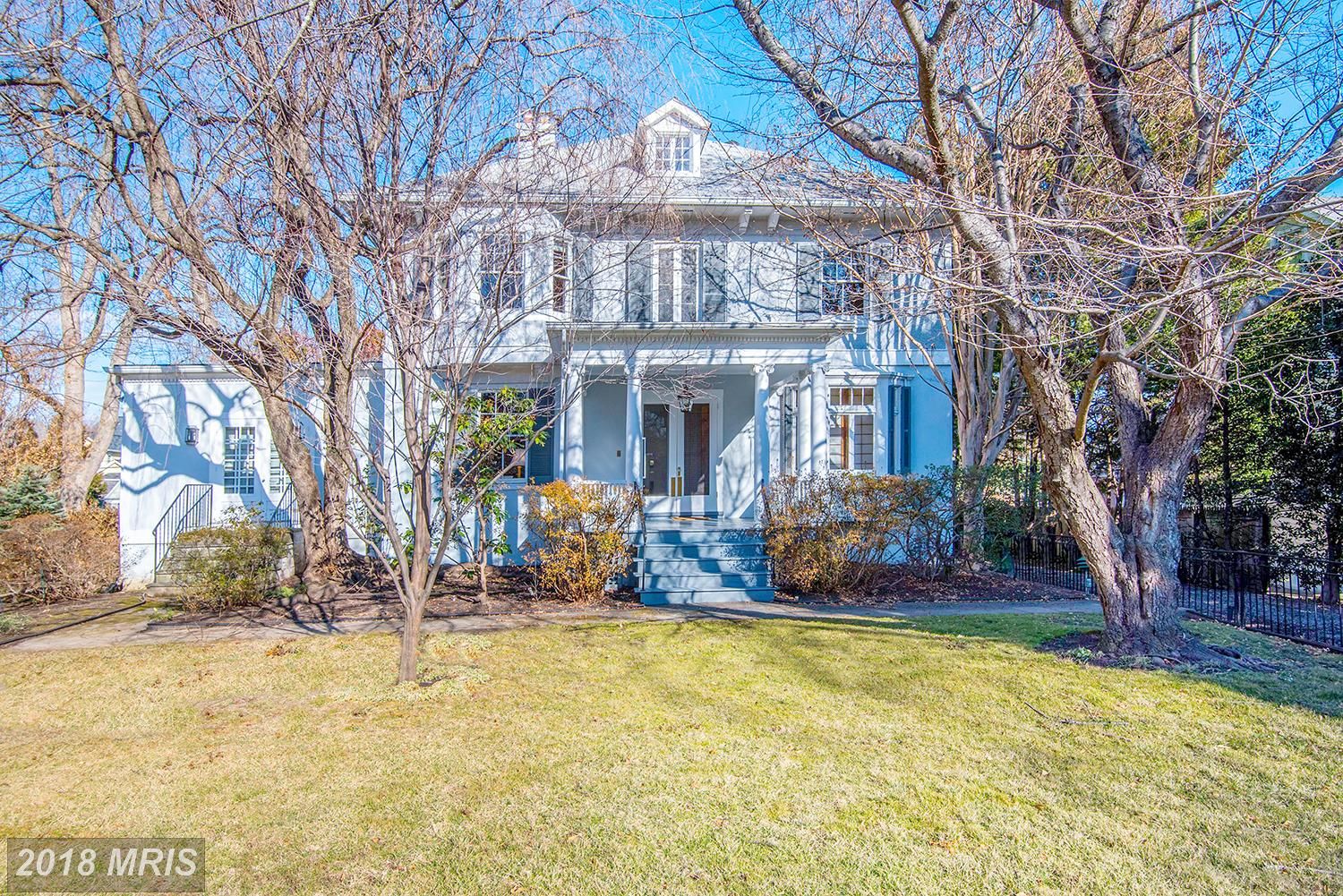 10. $2,535,000

3709 Bradley Lane
Chevy Chase, Maryland

This traditional style detached home was built in 1916. It has four full bathrooms and six bedrooms.

(Courtesy Bright MLS)