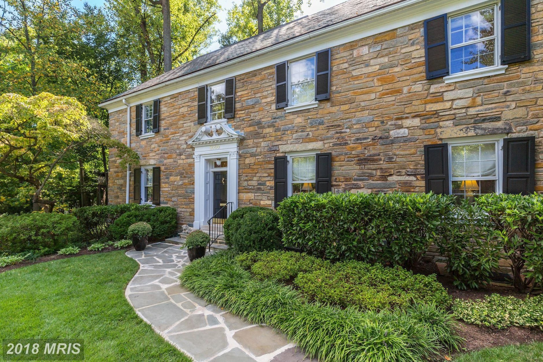 9. $2,550,000

3000 Woodland Drive NW 
Washington, D.C. 

This six-bedroom colonial style home was built in 1927. 

(Courtesy Bright MLS) 