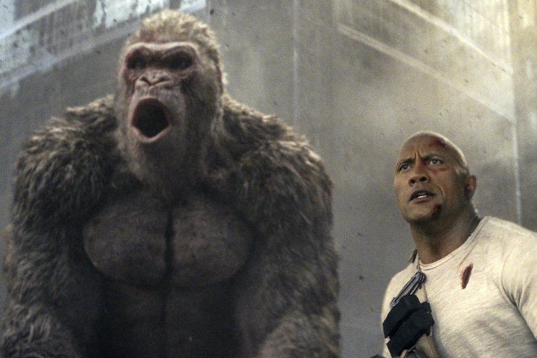 Movie Review: Unlike 'A Quiet Place,' 'Rampage' is a lazy creature feature  - WTOP News
