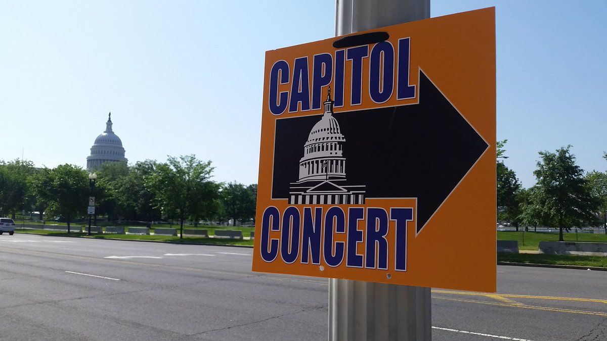 The 29th annual concert will mark the 150th anniversary of Memorial Day. Memorial Day had been first known at “Decoration Day” and was commemorated at Arlington National Cemetery. (WTOP/Kathy Stewart)