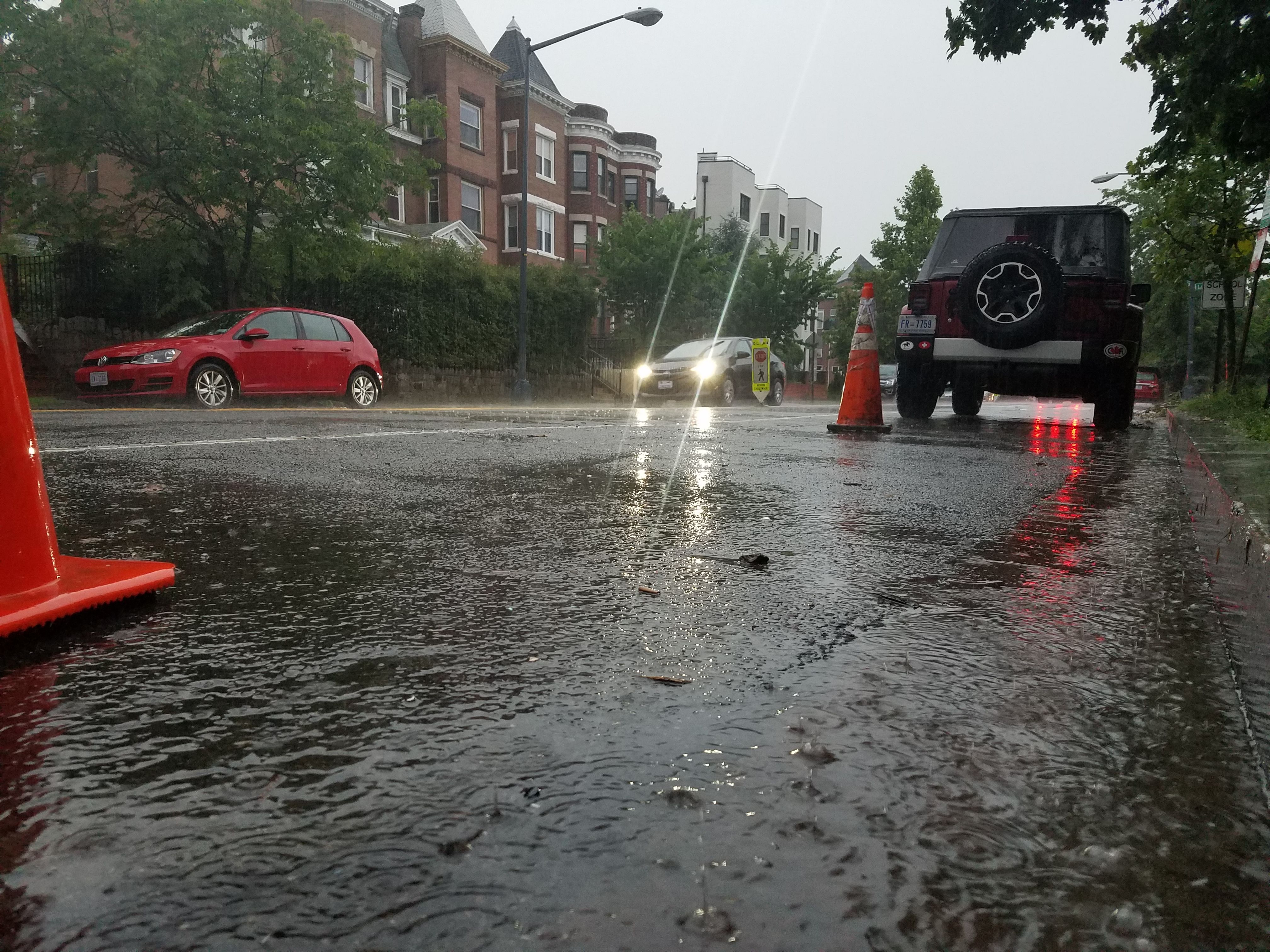 Flash flood watch issued for DC area as severe weather threatens wind