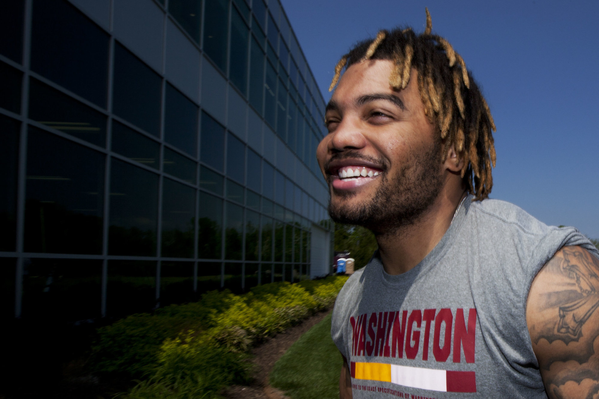 Guice was released following his domestic violence-related arrest. *Details  at Rotoworld.com* #nfl #nflnews #breakingnews…