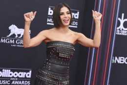 Jenna Dewan arrives at the Billboard Music Awards at the MGM Grand Garden Arena on Sunday, May 20, 2018, in Las Vegas. (Photo by Jordan Strauss/Invision/AP)