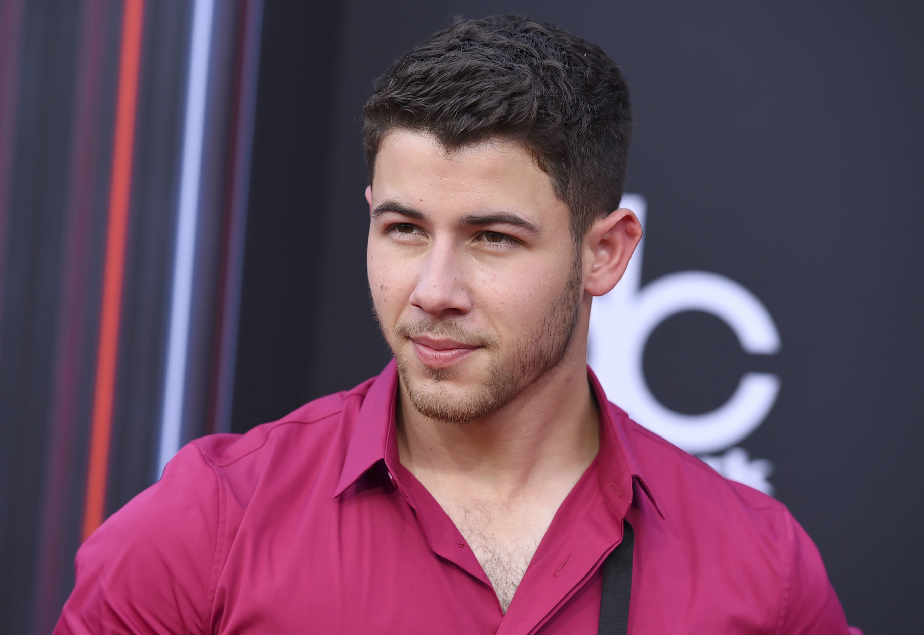 Nick Jonas arrives at the Billboard Music Awards at the MGM Grand Garden Arena on Sunday, May 20, 2018, in Las Vegas. (Photo by Jordan Strauss/Invision/AP)
