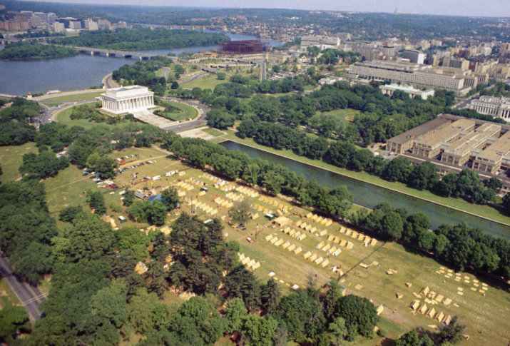 Image result for resurrection city tore down images