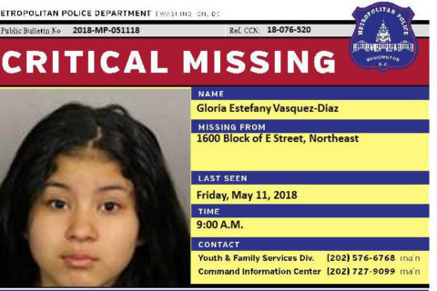 Missing DC girl, 11, found