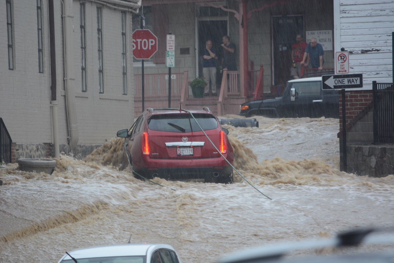 did ellicott city flood yesterday