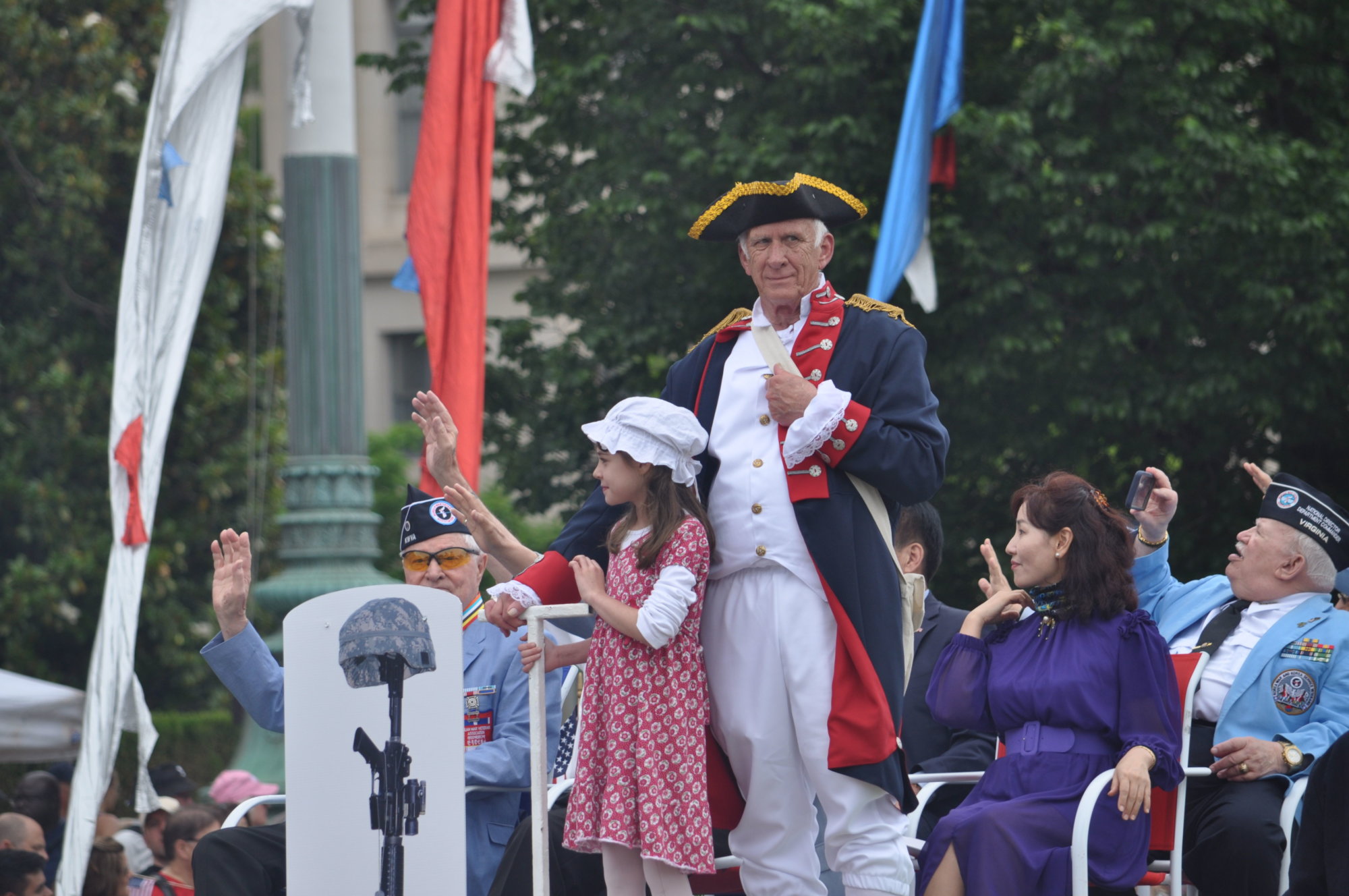 The annual National Memorial Day Parade took place along Constitution Avenue on Monday, May 28, 2018. (Monique Blyther/WTOP)