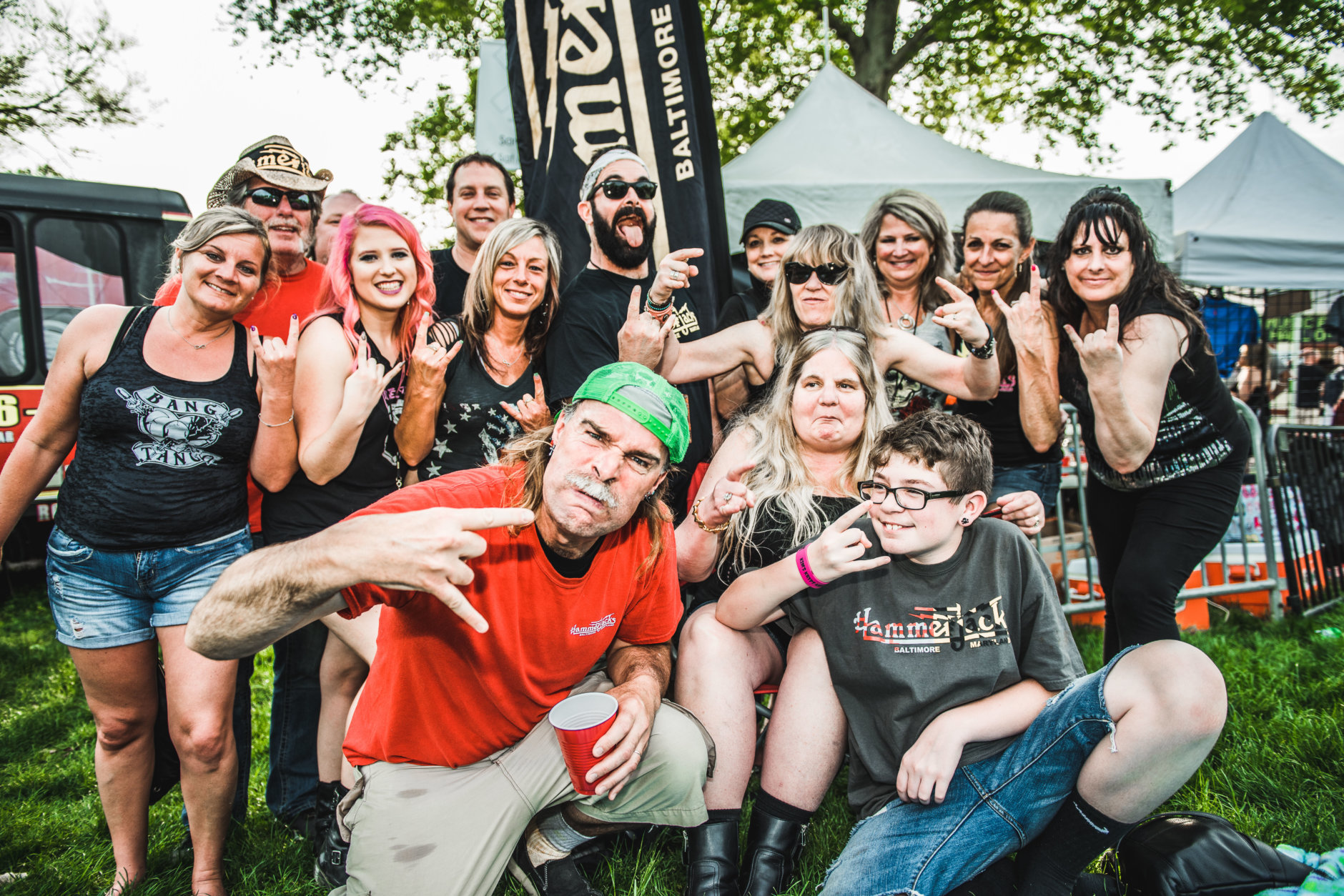 Fans at M3 Rock Festival. (Courtesy Shane K Gardner)