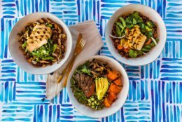 Flower Child will serve organic, gluten-free, vegetarian and vegan dishes for lunch and dinner, including bowls, salads, wraps and mix-and-match plates. (Photo courtesy of Fox Restaurant Concepts)