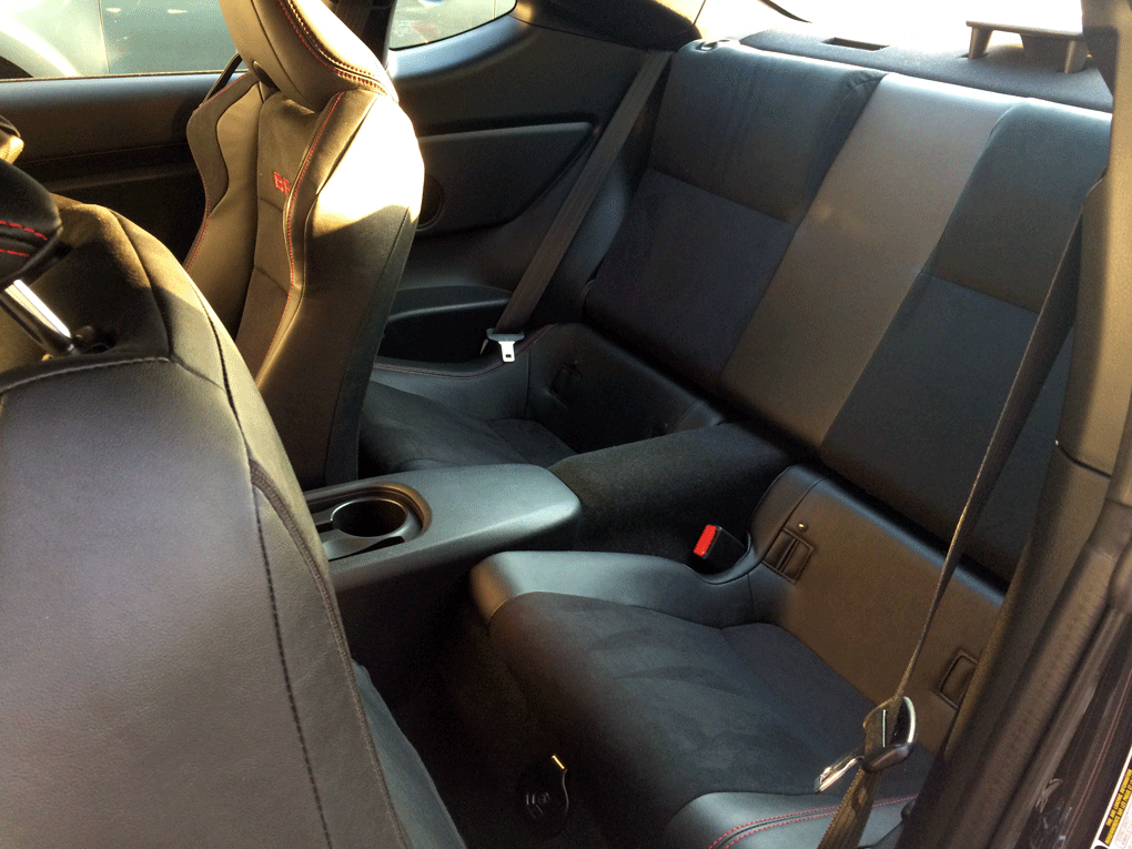 Subaru has given some attention to the interior of the BRZ. (Mike Parris/WTOP)